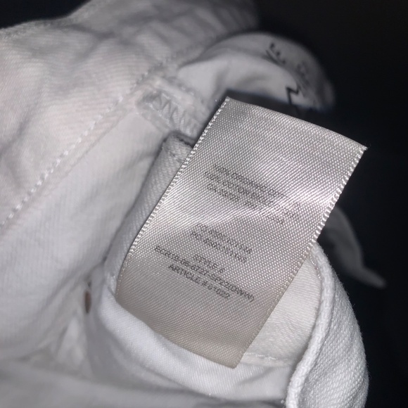 Denim Forum The Joni High Rise Loose White Jeans 29L 25 - Picture 7 of 16